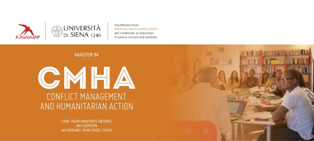 Master in Conflict Management and Humanitarian Action