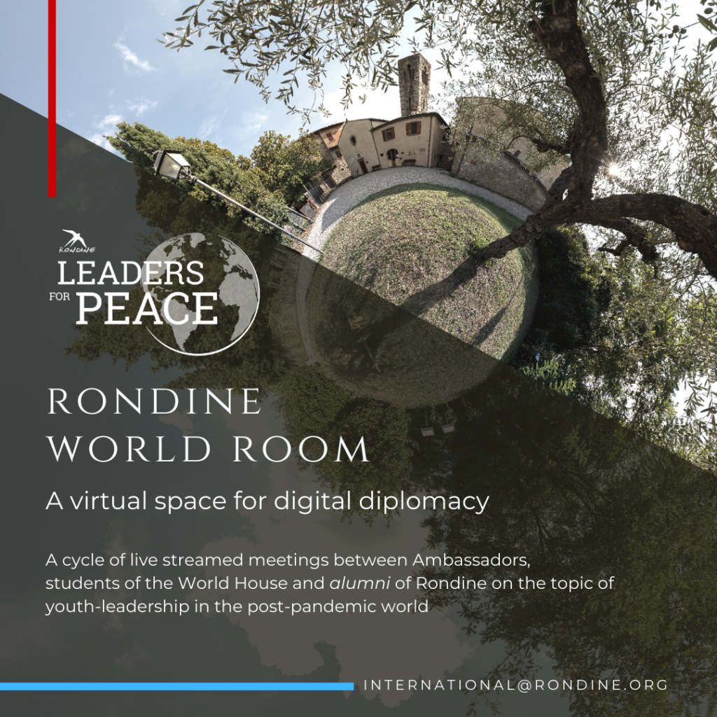 Rondine World Room. Uno spazio virtuale per la diplomazia digitale