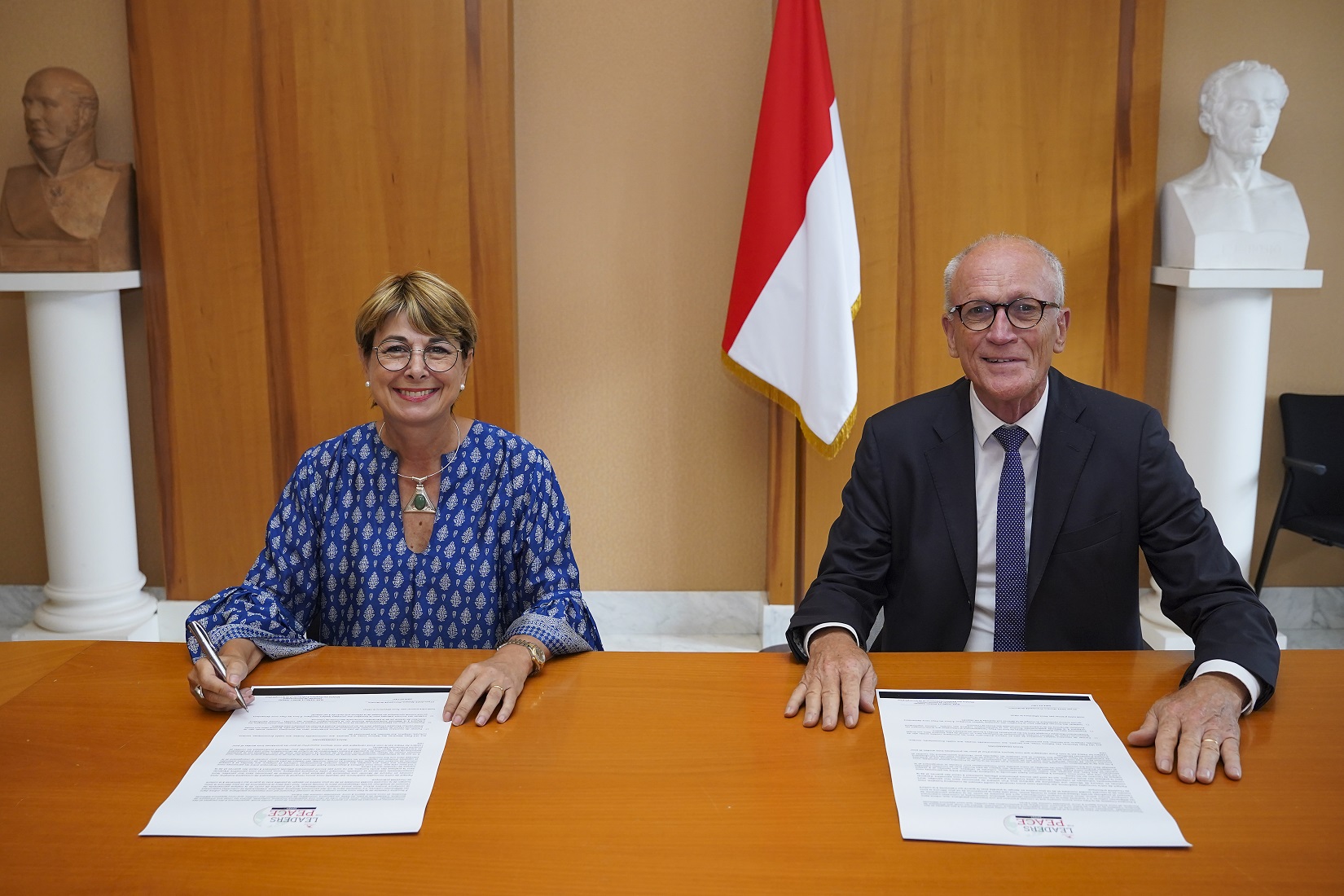 Il Principato di Monaco firma la campagna di Rondine Leaders for Peace e rinnova l’impegno per formare nuovi leader di pace