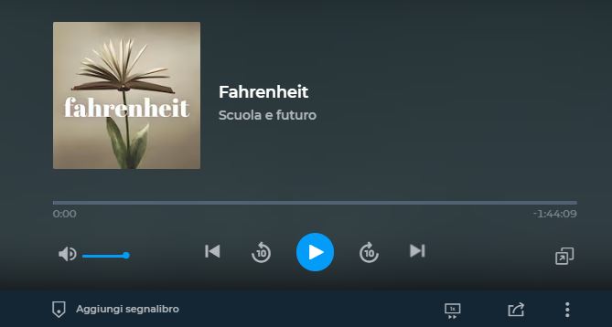 RAI RADIO 3 – Fahrenheit | Scuola e futuro