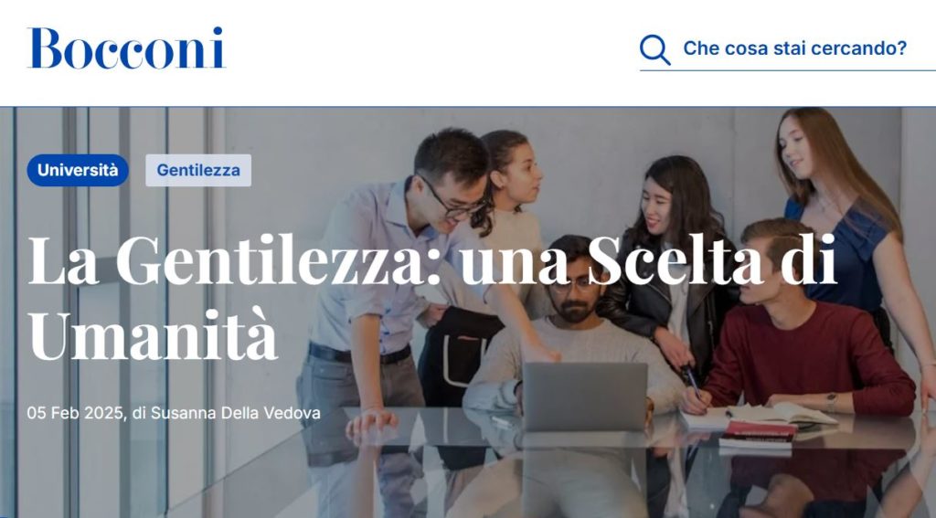Seminario del Presidente Vaccari all’Università Bocconi