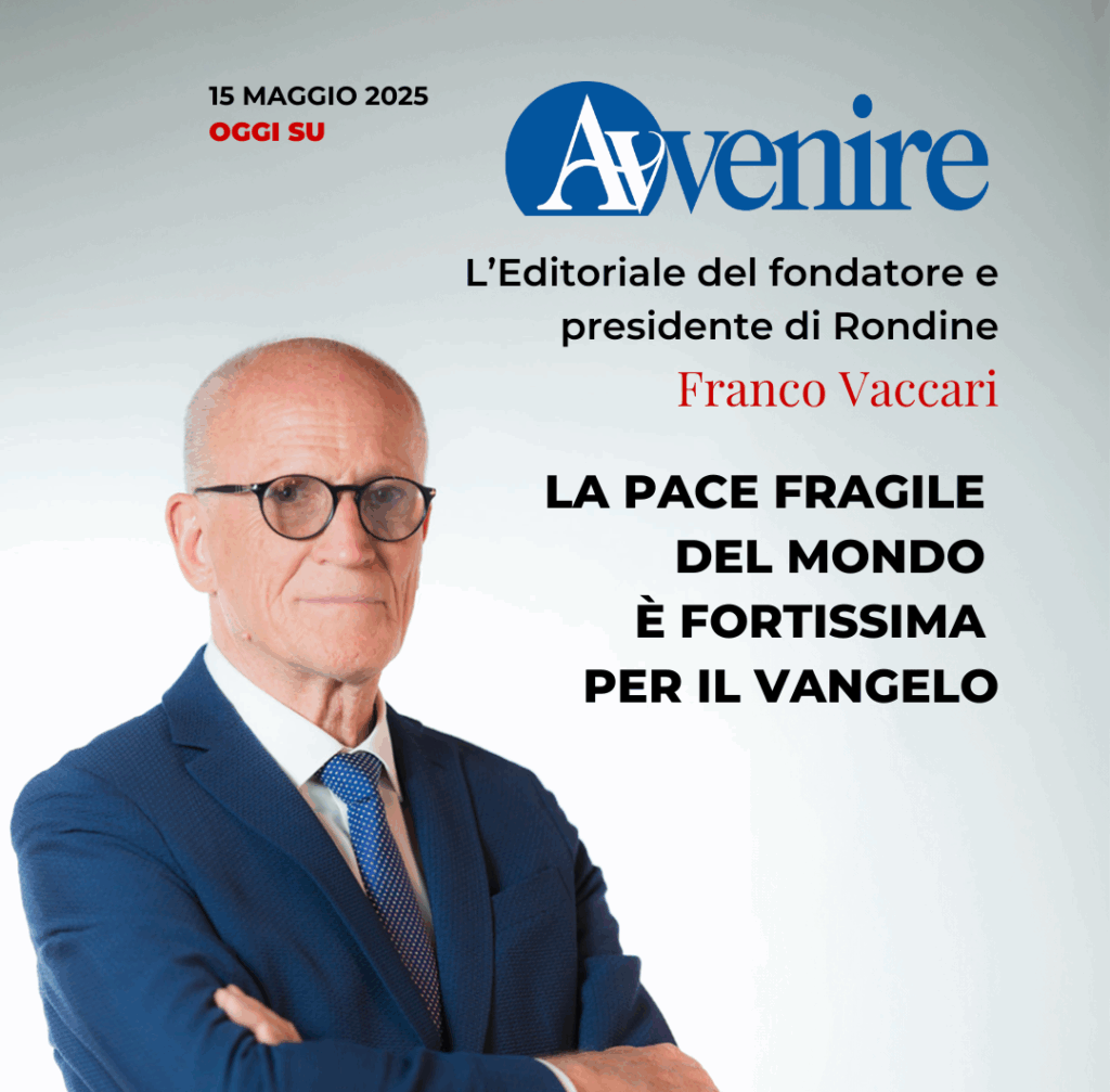 AVVENIRE – La pace fragile del mondo è fortissima per il Vangelo