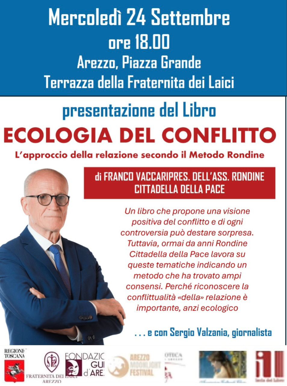 Presentazione del libro “ Ecologia del conflitto. L’approccio alla relazione secondo il Metodo Rondine ”