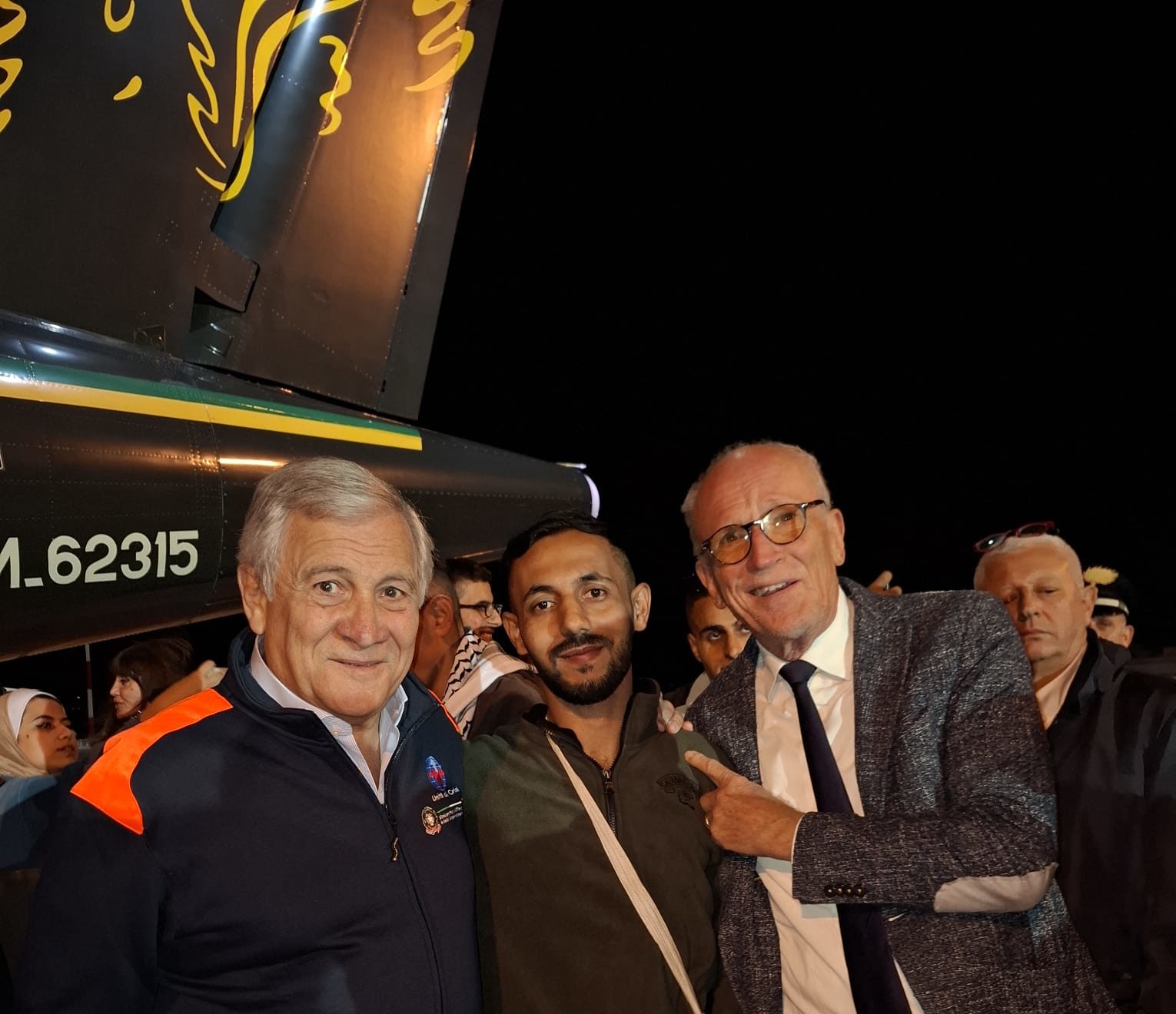 Arrivato il primo giovane palestinese a Rondine. Ieri lo sbarco a Ciampino accolto dal Ministro Antonio Tajani e dal Ministro Anna Maria Bernini