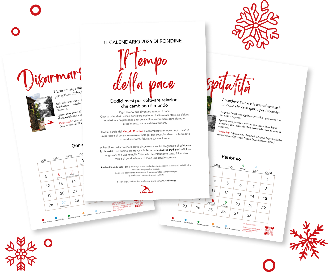 Calendario natale 2025