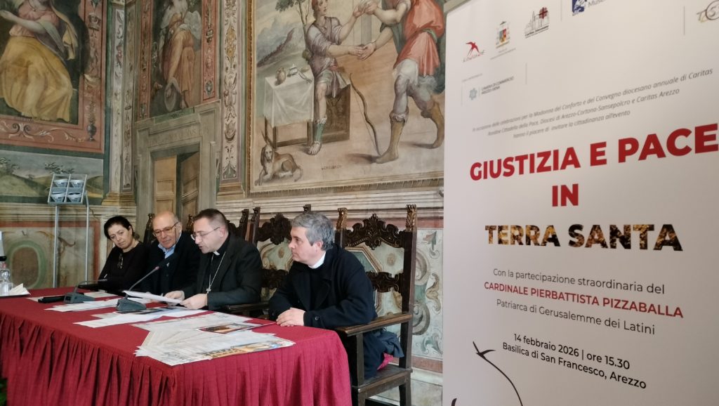 “Giustizia e Pace in Terra Santa”: si avvicina l’incontro del cardinale Pizzaballa ad Arezzo