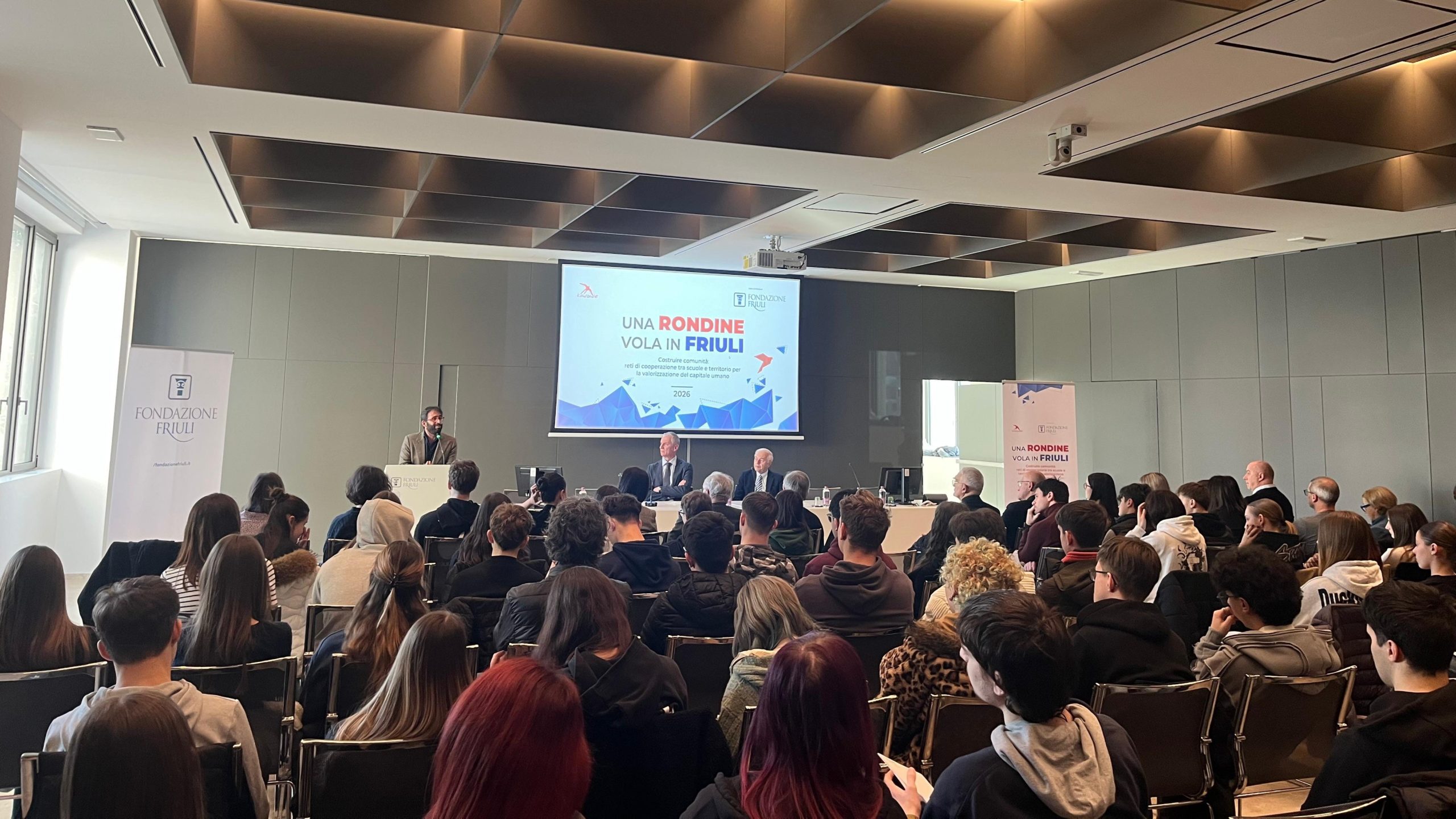 Grande partecipazione a “Una Rondine vola in Friuli”: a Udine il lancio del percorso educativo che mette al centro giovani, relazione e territorio