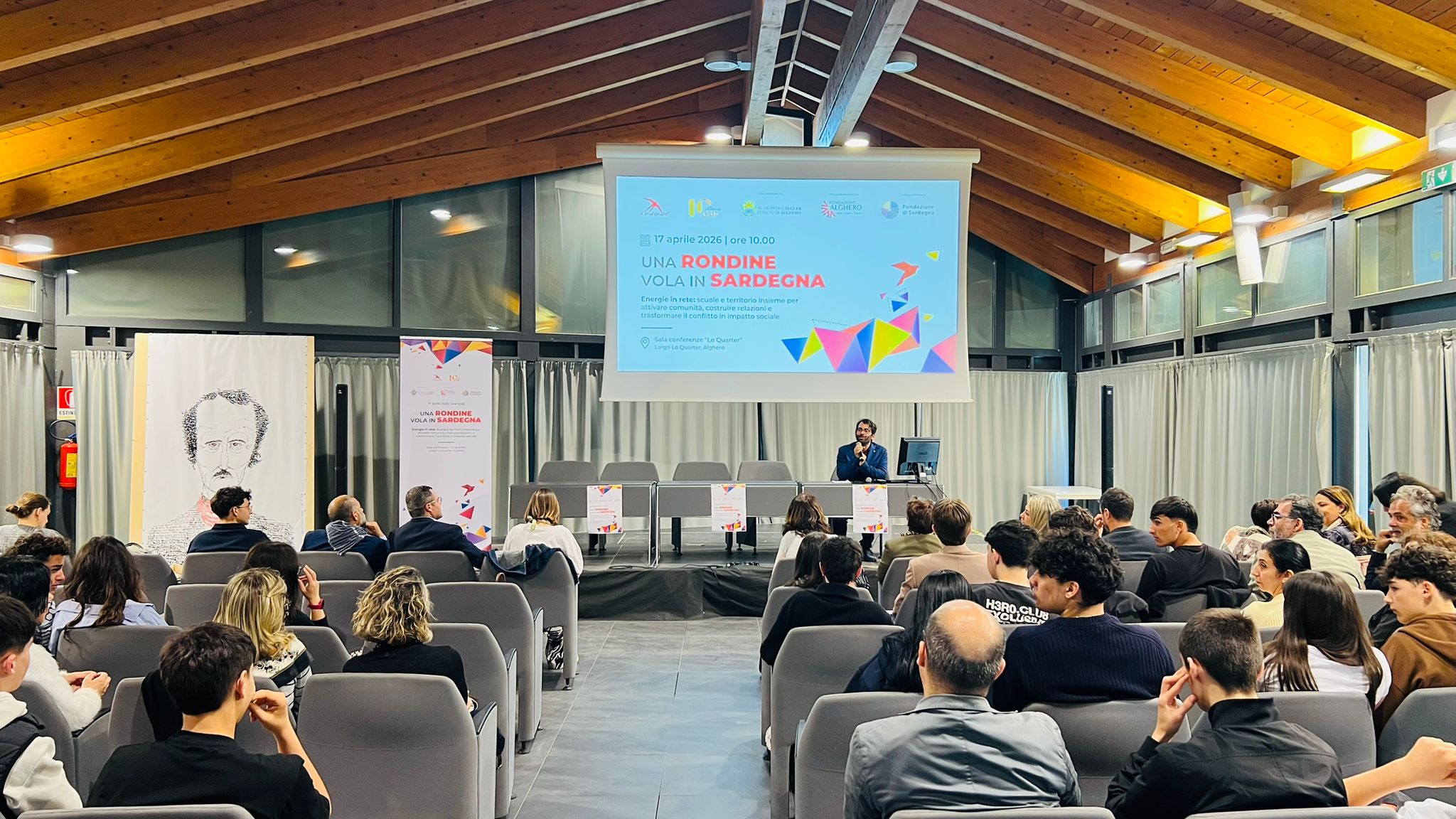 “Una Rondine vola in Sardegna”. Stamattina l’evento conclusivo della tre giorni di incontri formativi tra giovani, scuole e territorio