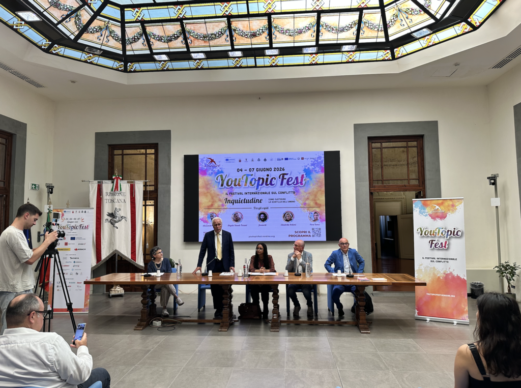 Presentato YouTopic Fest 2026, il festival internazionale di Rondine Cittadella della Pace