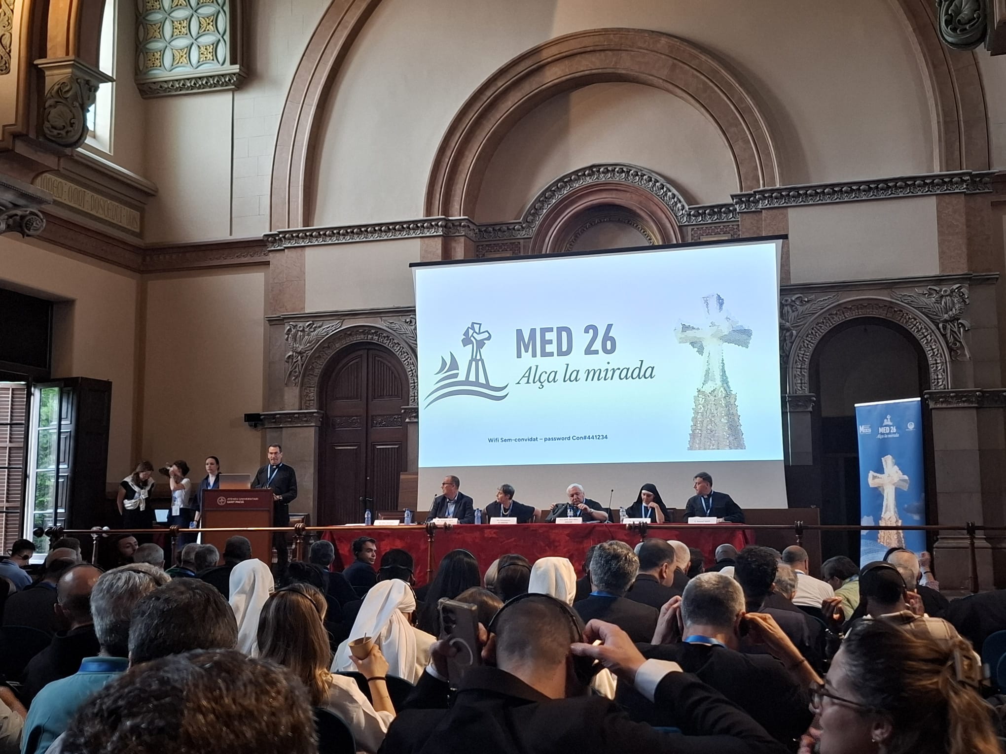 Rondine agli Incontri del Mediterraneo: da Barcellona un nuovo appello alla pace