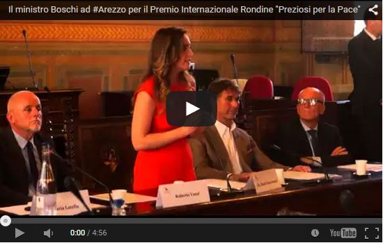 A Brunello Cucinelli il Premio Internazionale Rondine Preziosi per la Pace consegnato dal Ministro Boschi